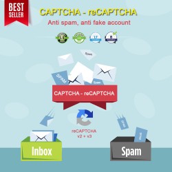 Free Prestashop CAPTCHA - reCAPTCHA - Anti spam - Anti fake account