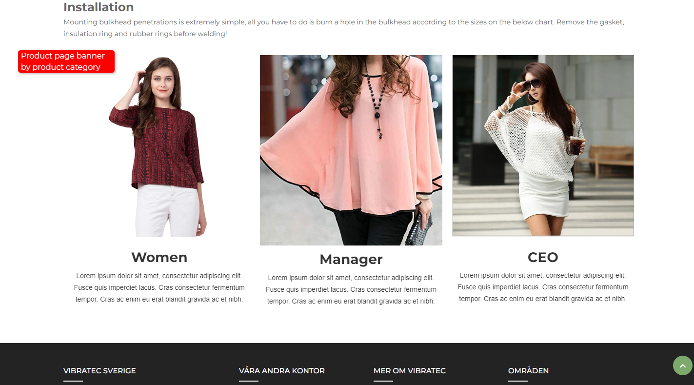Produktbanners med formulär Prestashop & ladda upp bild Produktbanners med formulär Prestashop & ladda upp bild