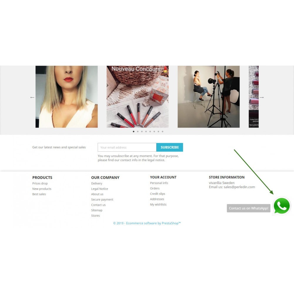 Prestashop WhatsApp Live Chat With Customers & Visitor Prestashop WhatsApp Live Chat With Customers & Visitor