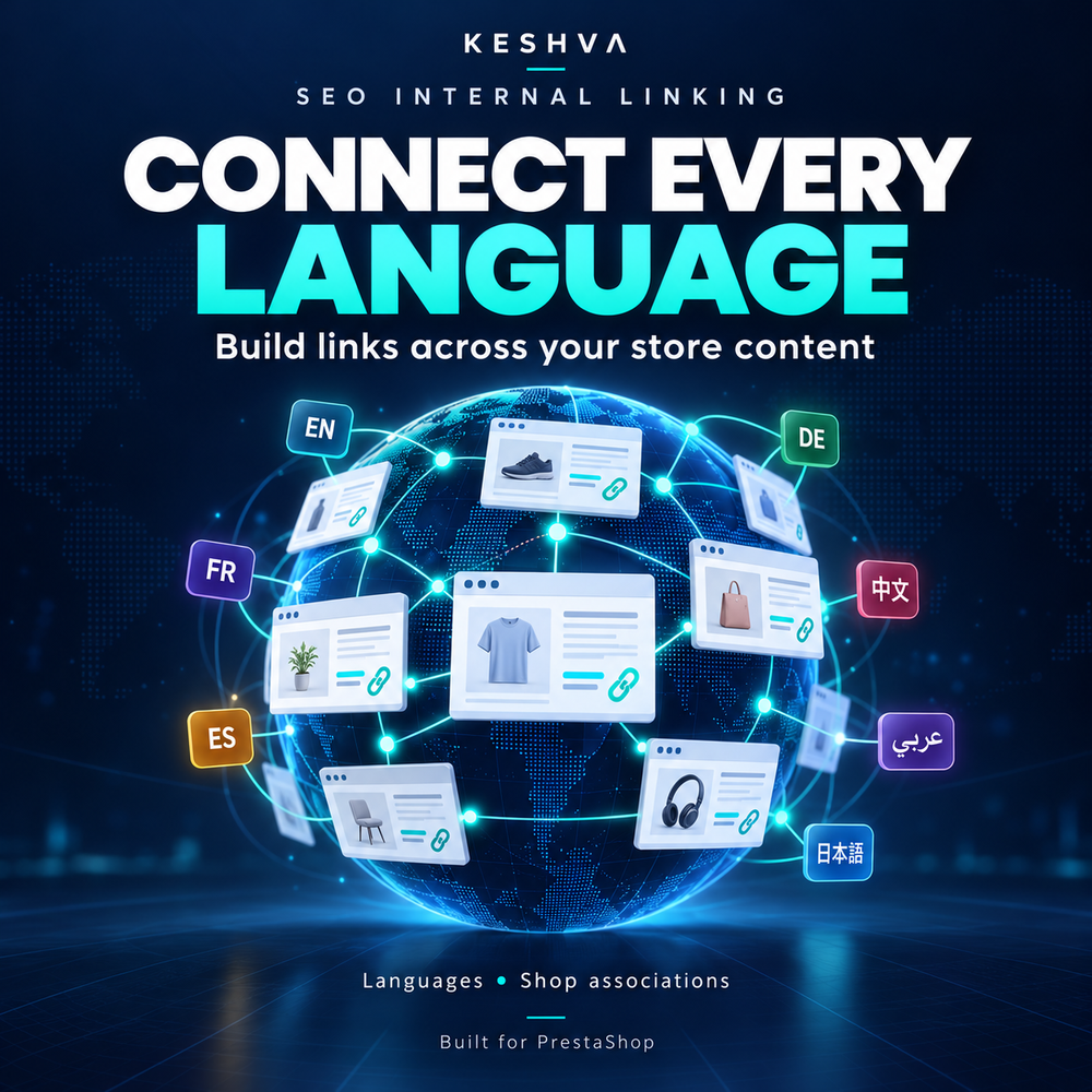 Prestashop Free SEO Internal Linking automatically Prestashop Free SEO Internal Linking automatically
